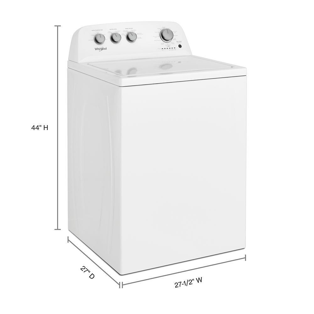 Whirlpool WTW4850HW 3.9 cu. ft. Top Load Washer with Soaking Cycles, 12 Cycles