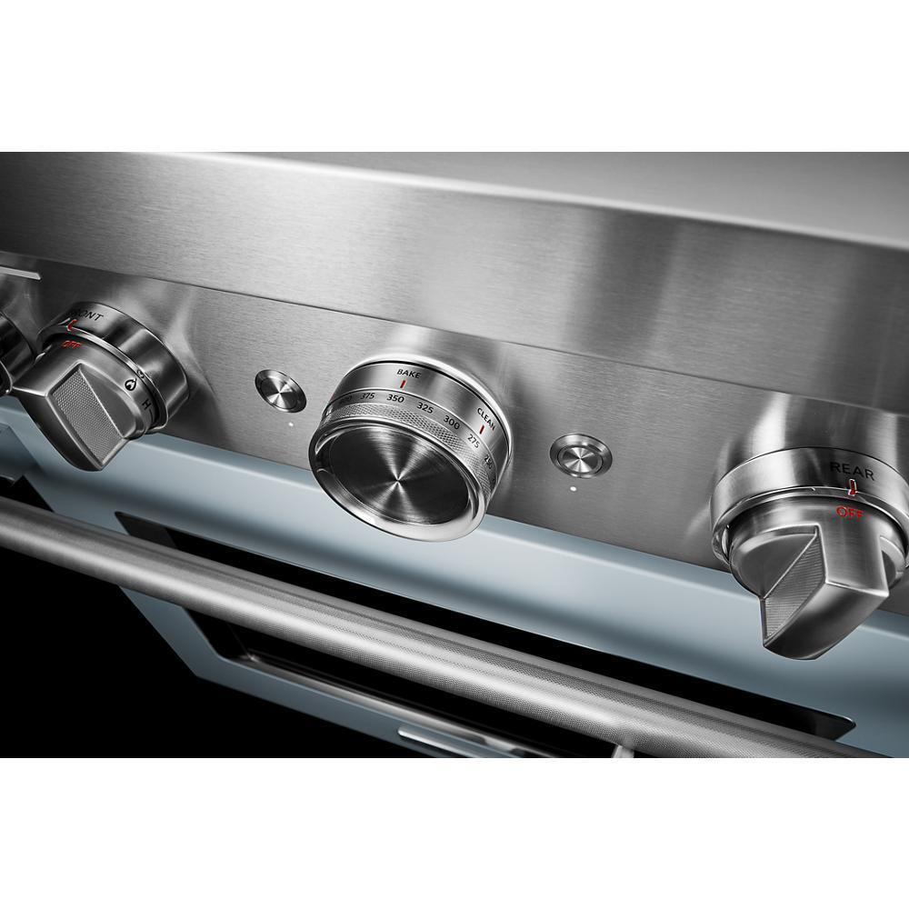 KFDC500JMB KitchenAid® 30'' Smart Commercial-Style Dual Fuel Range with 4 Burners