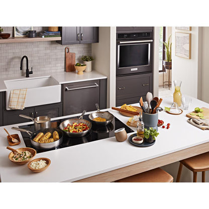 Kitchenaid KCIG556JBL 36-Inch 5-Element Sensor Induction Cooktop