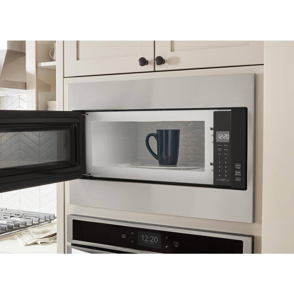 Whirlpool WMT55511KS 1.1 cu. ft. Built-In Microwave with Standard Trim Kit - 19-1/8" Height