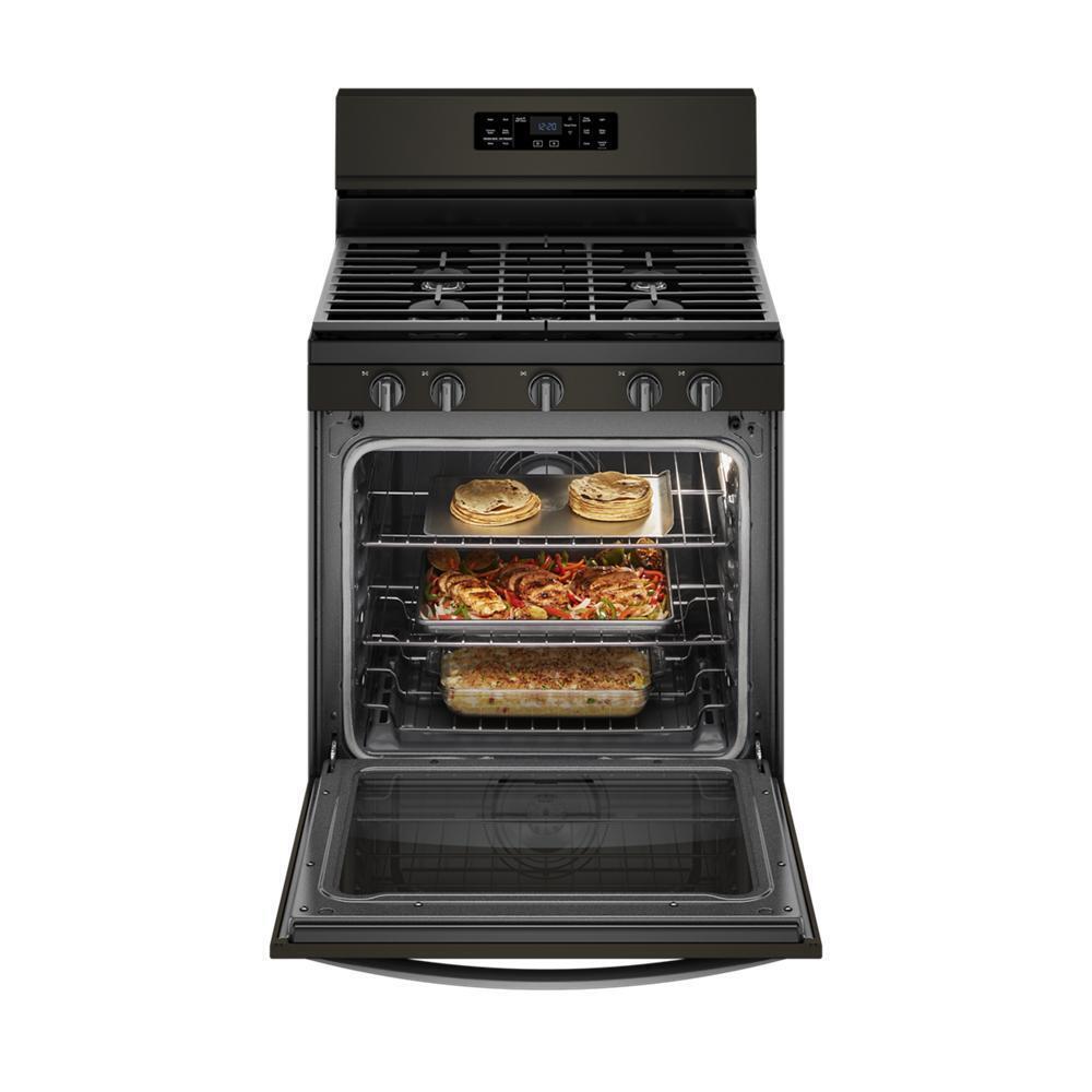 Whirlpool 5.8 cu. ft. Freestanding Gas Range with Frozen Bake™ Technology