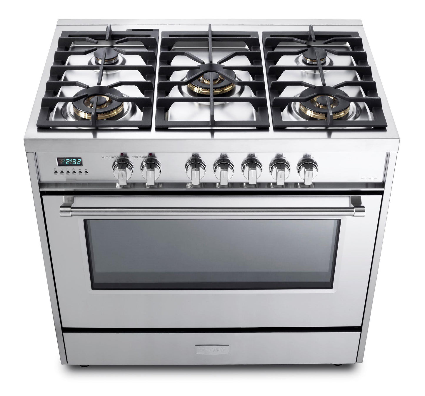 Verona VDFSGE365SS Designer 36" Dual Fuel Single Oven - Stainless Steel