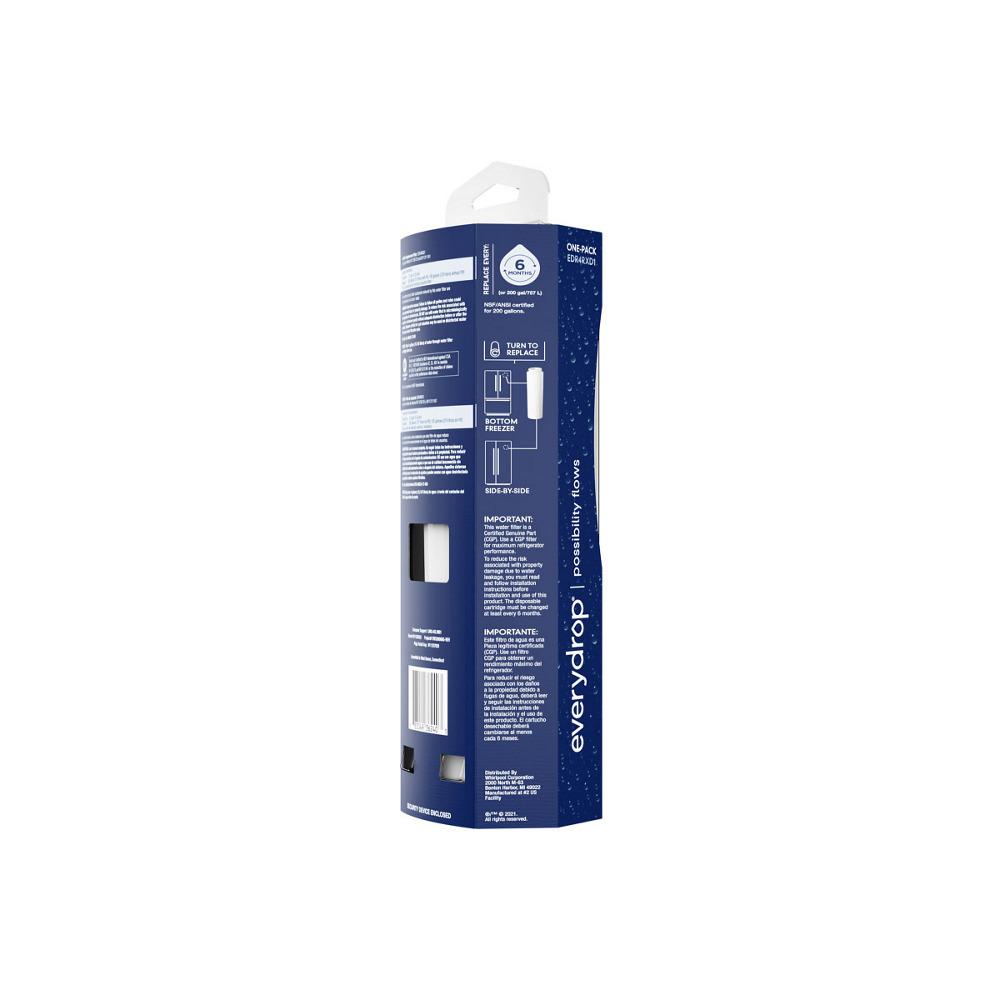 Whirlpool EDR4RXD1 everydrop® Refrigerator Water Filter 4 - EDR4RXD1 (Pack of 1)
