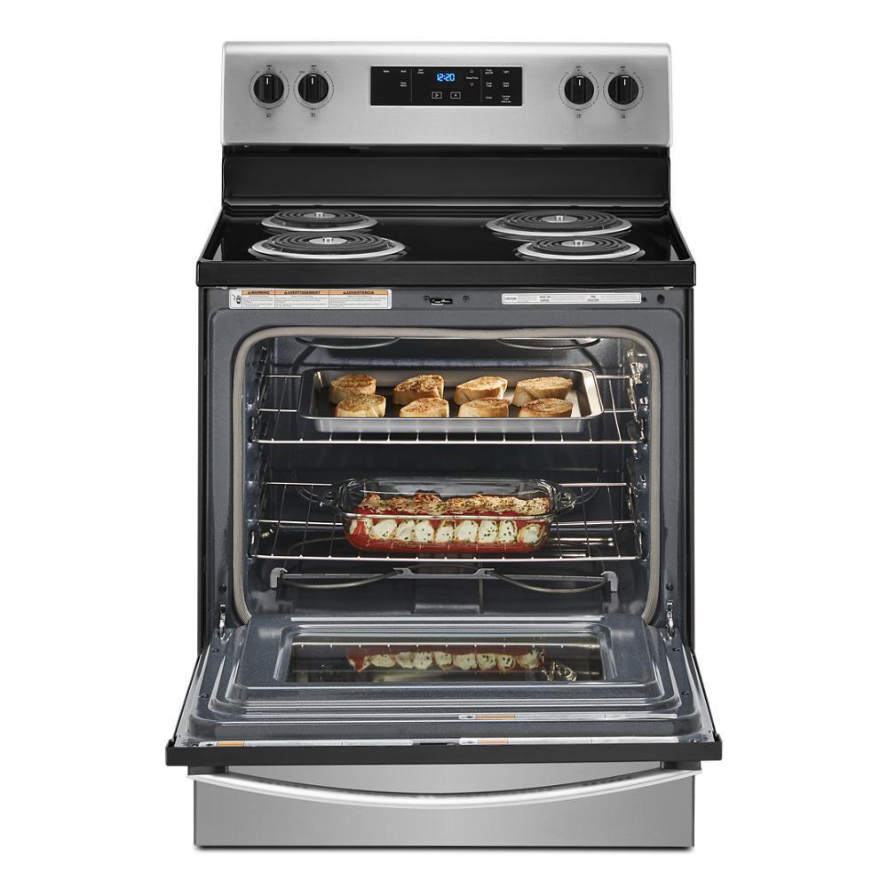 Whirlpool WFC315S0JS 4.8 cu. ft. Electric Range with Keep Warm setting