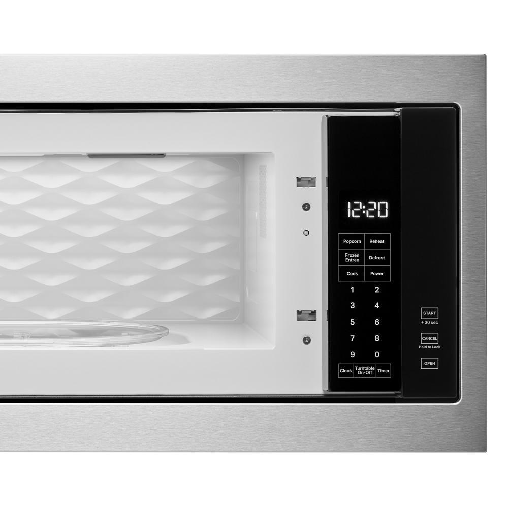 Whirlpool WMT50011KS 1.1 cu. ft. Built-In Microwave with Slim Trim Kit - 14" Height