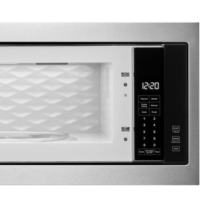 Whirlpool WMT50011KS 1.1 cu. ft. Built-In Microwave with Slim Trim Kit - 14" Height