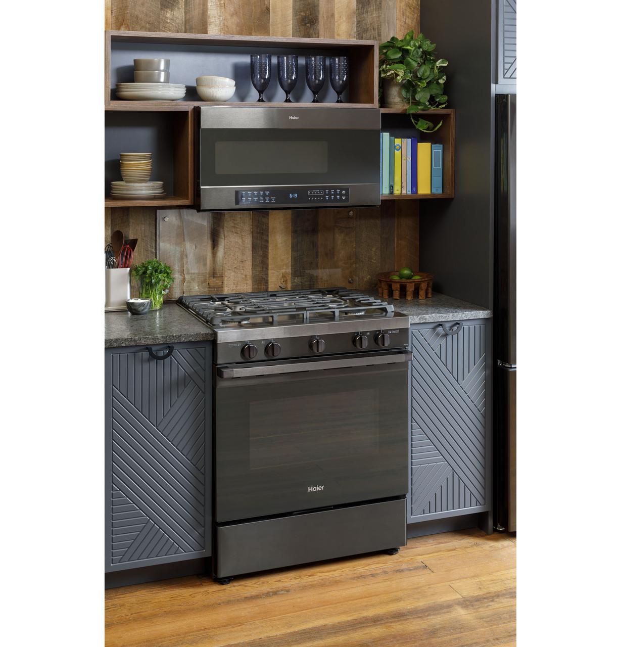 30" Smart Slide-In Gas Range with Convection