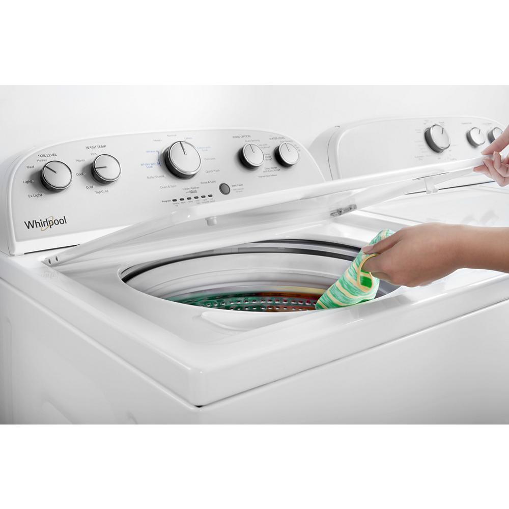 Whirlpool WTW4955HW 3.8 cu. ft. Top Load Washer with Soaking Cycles, 12 Cycles