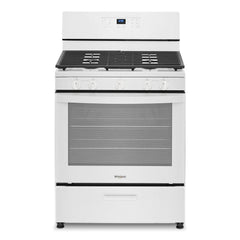 Whirlpool WFG505M0MW 5.1 Cu. Ft. Freestanding Gas Range with Edge to Edge Cooktop