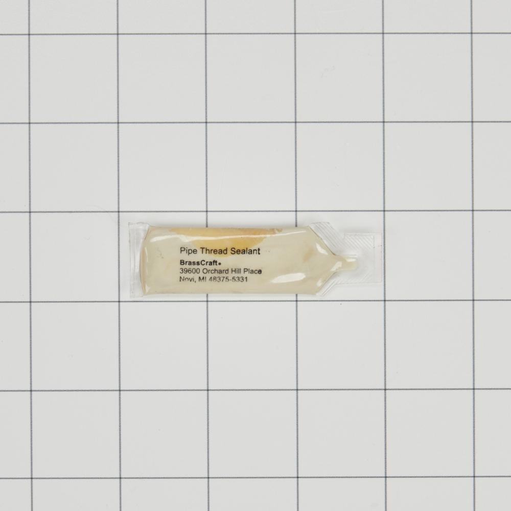 Whirlpool 3048KITRC 4' Gas Range Connector Kit with two 1/2" & one 3/4" male/female connectors, and sealant
