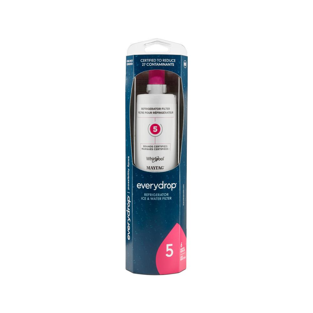 Whirlpool EDR5RXD1 everydrop® Refrigerator Water Filter 5 - EDR5RXD1 (Pack of 1)