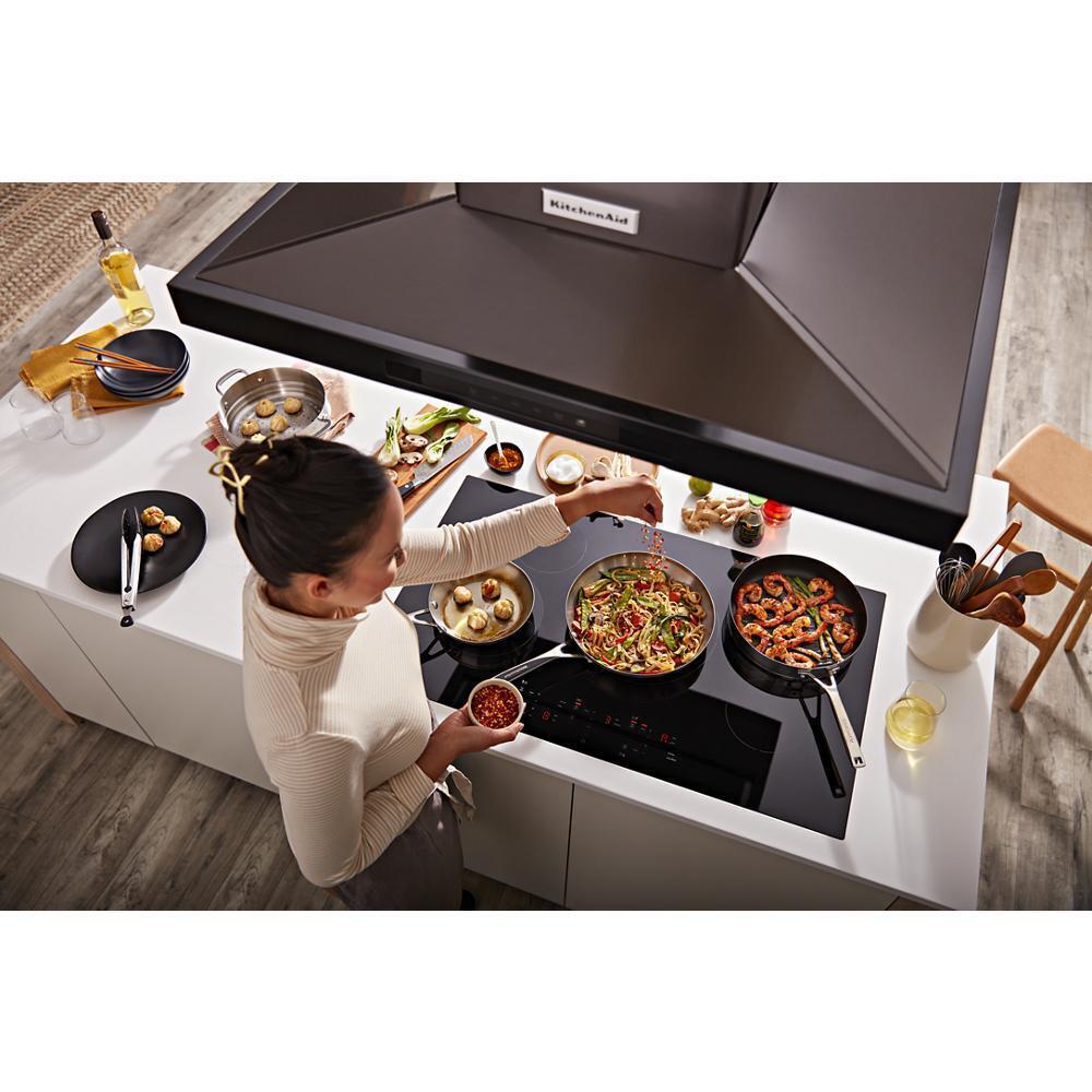 Kitchenaid KCIG556JBL 36-Inch 5-Element Sensor Induction Cooktop