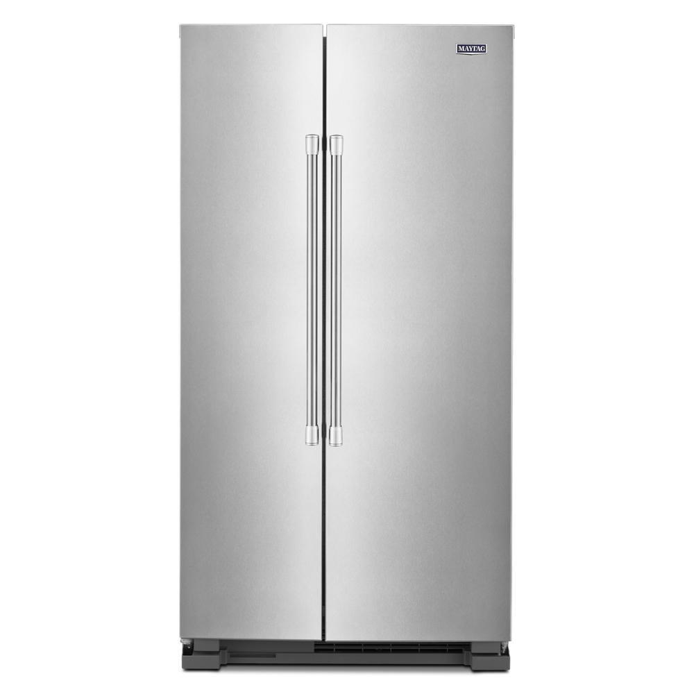 Maytag MSS25N4MKZ 36-Inch Wide Side-by-Side Refrigerator - 25 cu. ft.