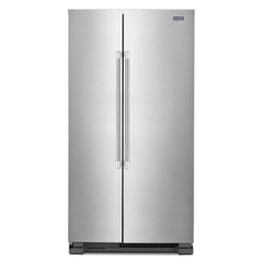 Maytag MSS25N4MKZ 36-Inch Wide Side-by-Side Refrigerator - 25 Cu. Ft.