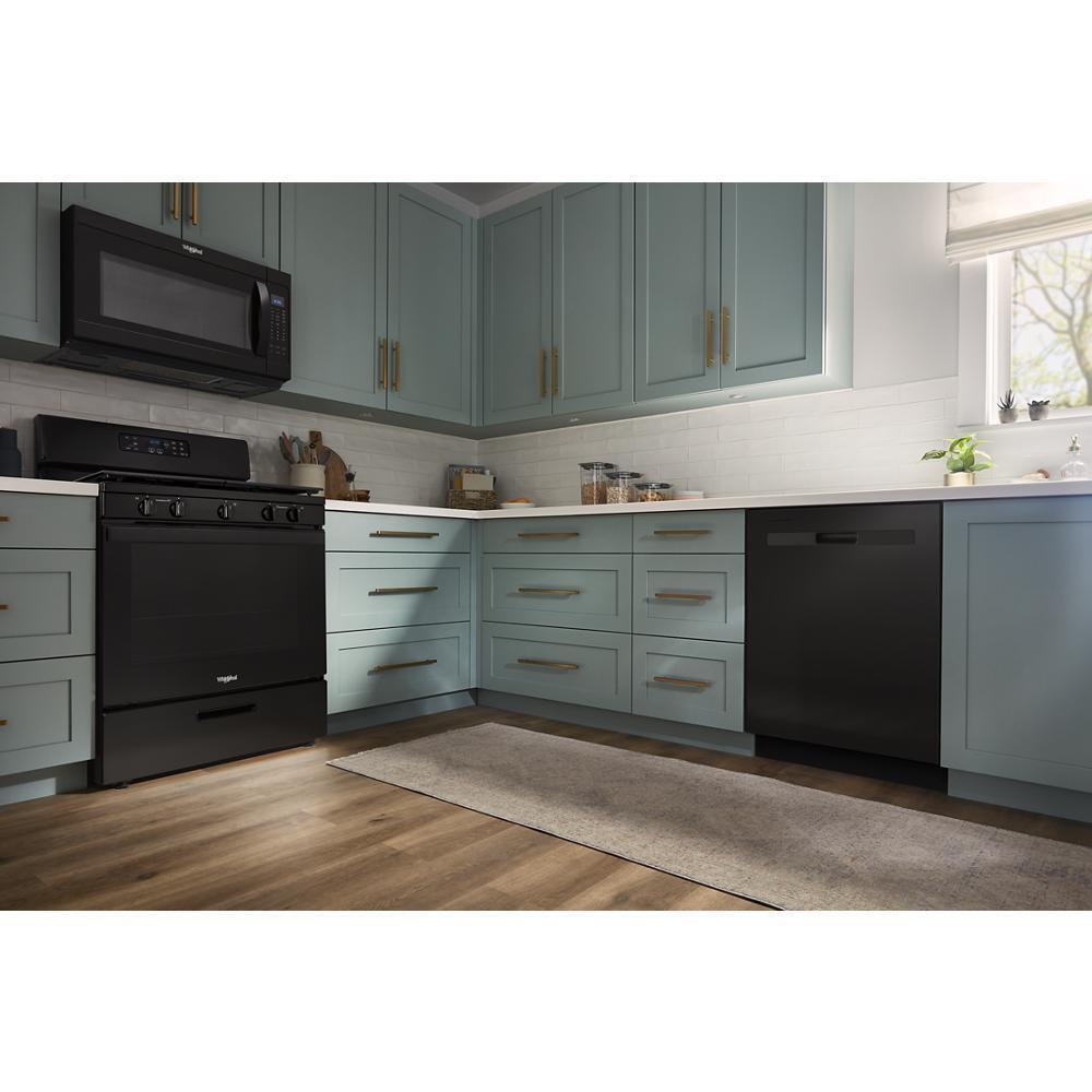 Whirlpool WDP540HAMB Quiet Dishwasher with Boost Cycle and Pocket Handle