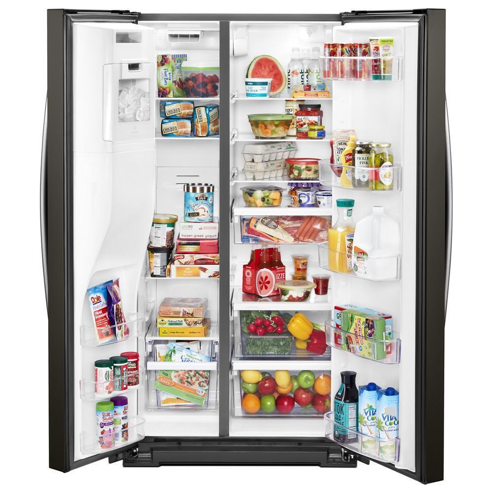 Whirlpool WRS571CIHV 36-inch Wide Counter Depth Side-by-Side Refrigerator - 21 cu. ft.