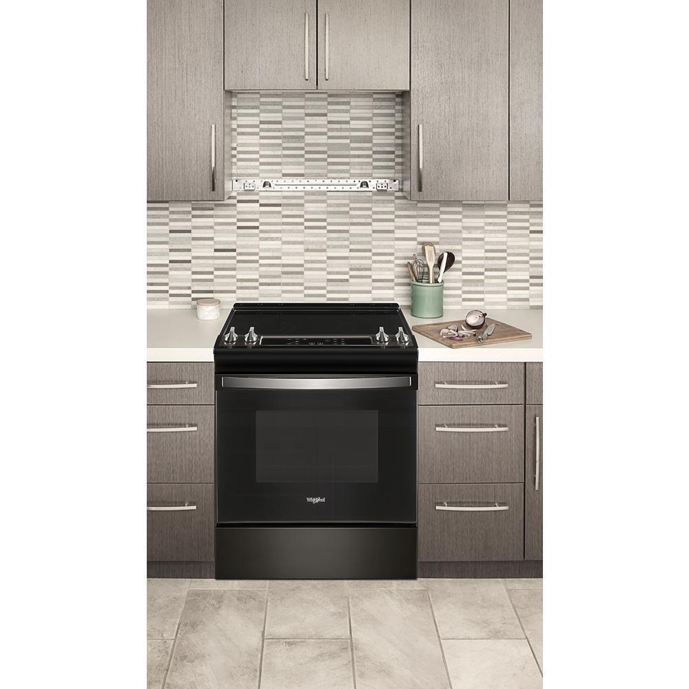 Whirlpool WEE515S0LV 4.8 Cu. Ft. Whirlpool® Electric Range with Frozen Bake™ Technology