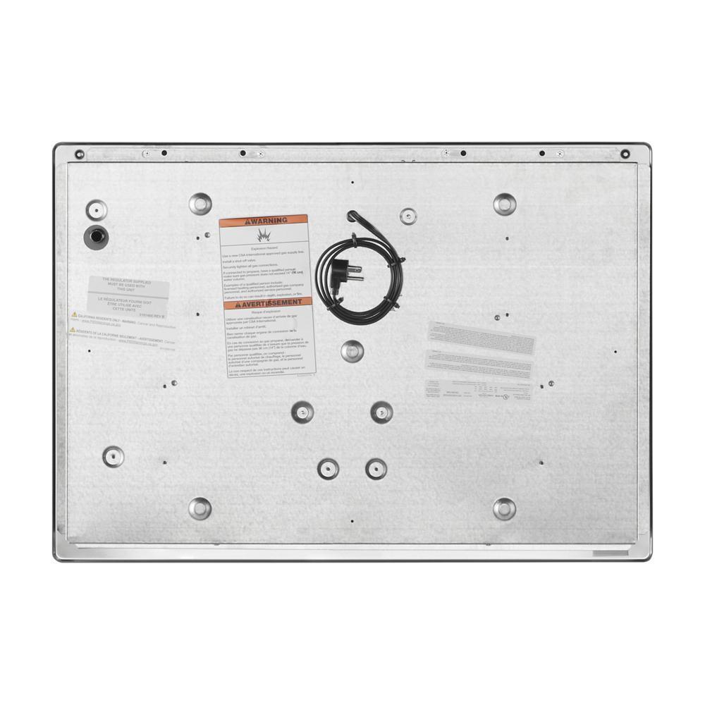 Whirlpool WCG55US0HS 30-inch Gas Cooktop with EZ-2-Lift™ Hinged Cast-Iron Grates