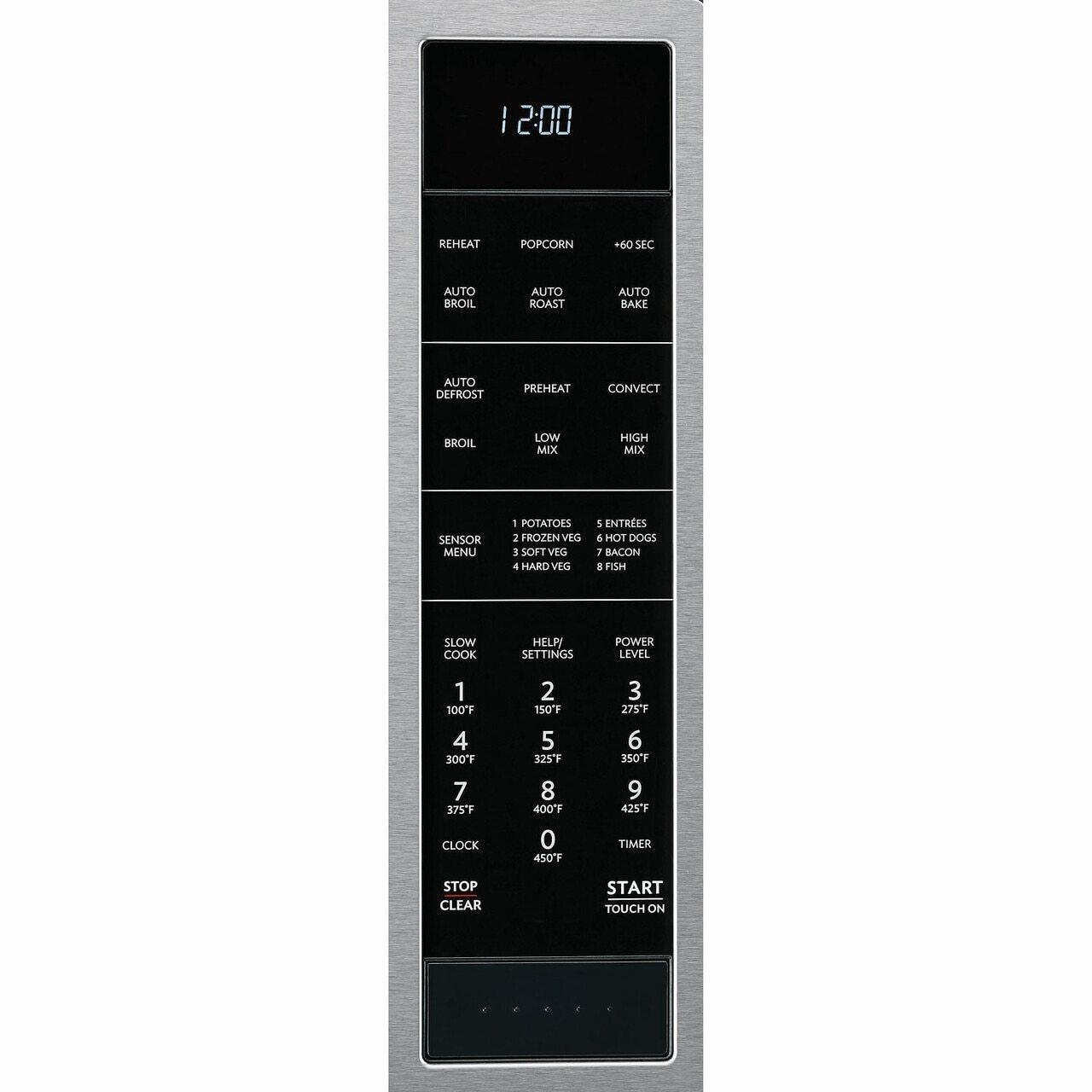 R1214TY: 1.5 Cu Ft Steel Over-The-Counter Microwave