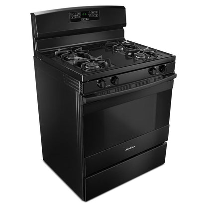 Amana AGR6303MMB 30-inch Gas Range with Bake Assist Temps