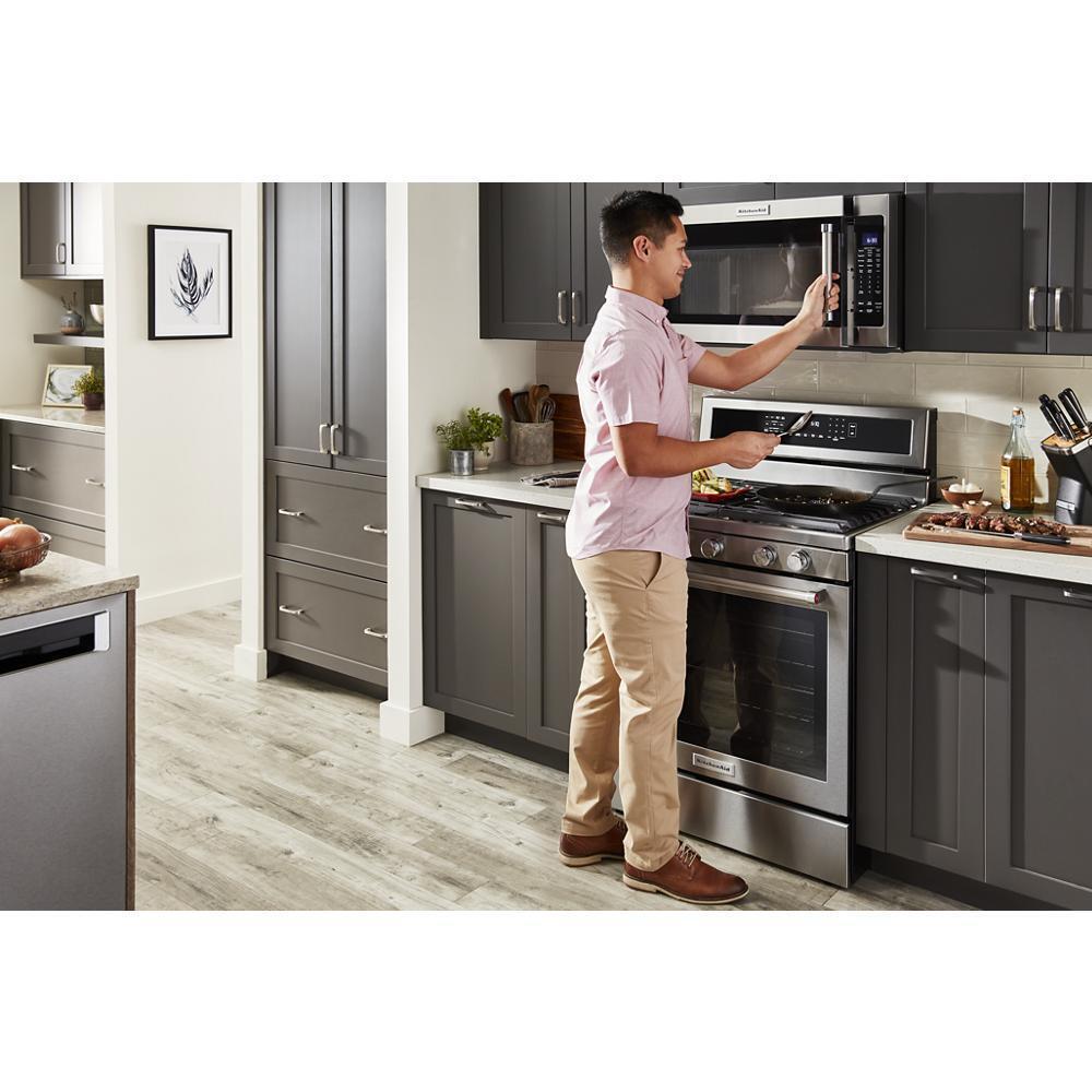 Kitchenaid 30-Inch 5-Burner Gas Convection Range