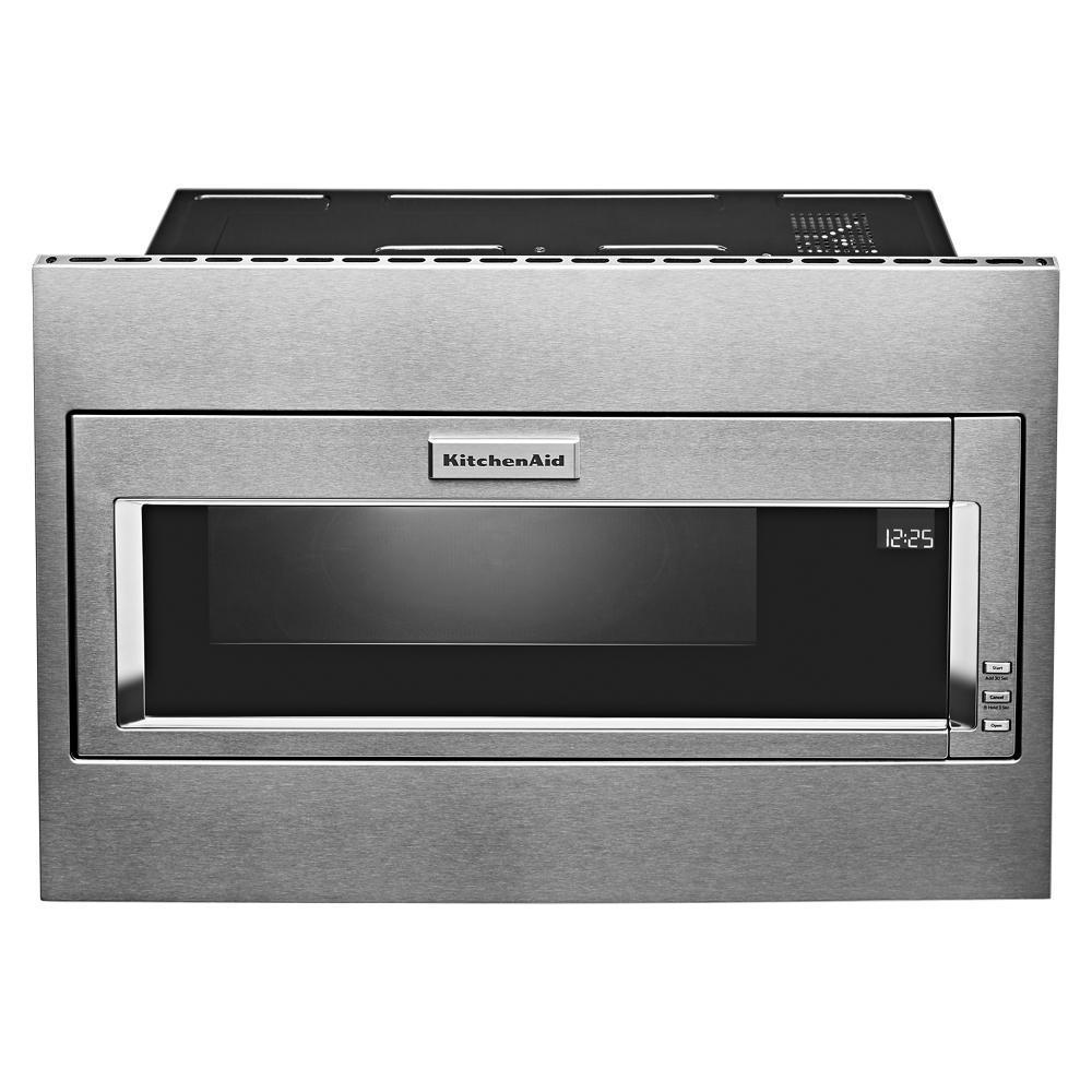 Kitchenaid KMBT5511KSS 1000 Watt Built-In Low Profile Microwave with Standard Trim Kit
