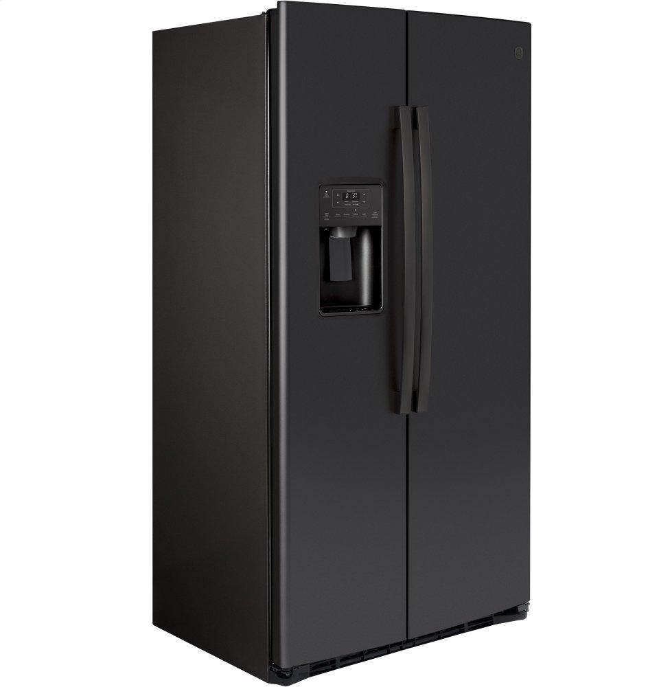 GZS22IENDS GE® 21.8 Cu. Ft. Counter-Depth Side-By-Side Refrigerator