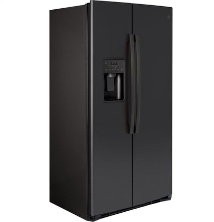 GZS22IENDS GE® 21.8 Cu. Ft. Counter-Depth Side-By-Side Refrigerator