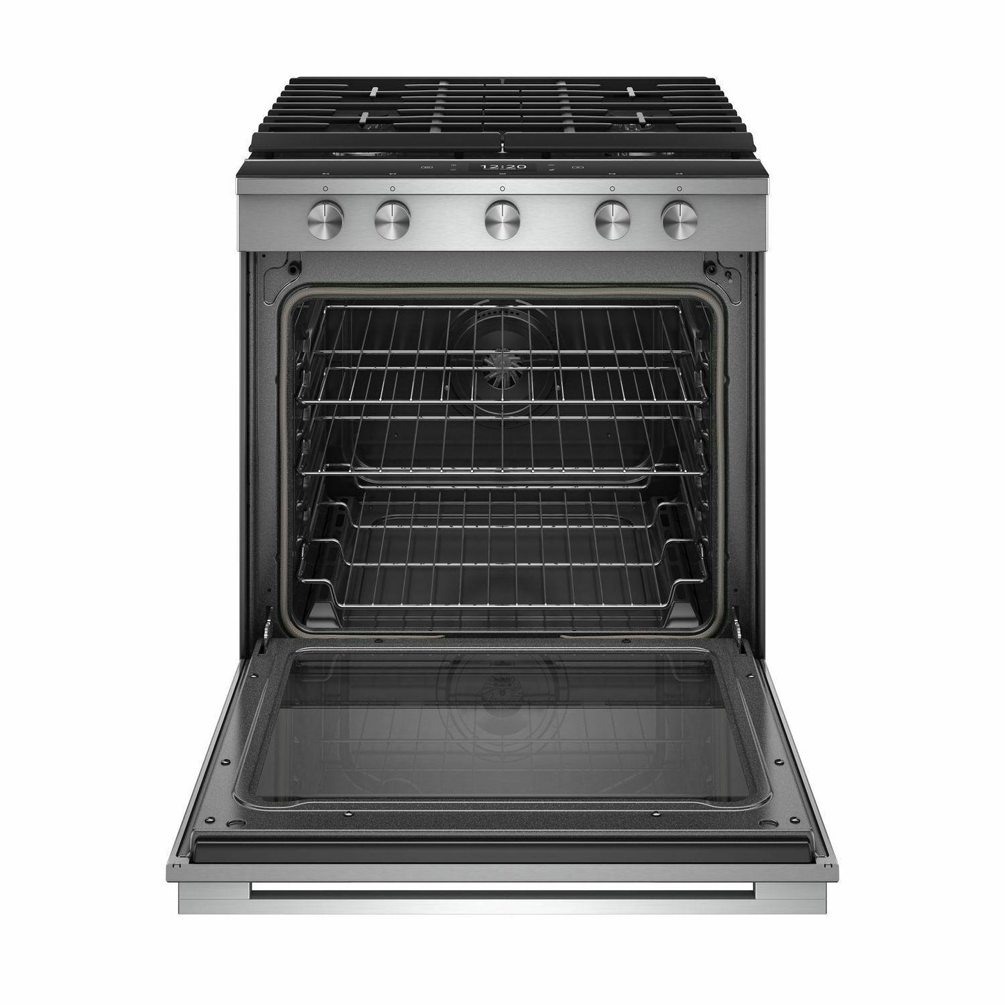 Whirlpool WEGA25H0HZ 5.8 cu. ft. Smart Slide-in Gas Range with EZ-2-Lift™ Hinged Cast-Iron Grates