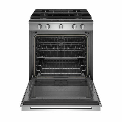 Whirlpool WEGA25H0HZ 5.8 cu. ft. Smart Slide-in Gas Range with EZ-2-Lift™ Hinged Cast-Iron Grates