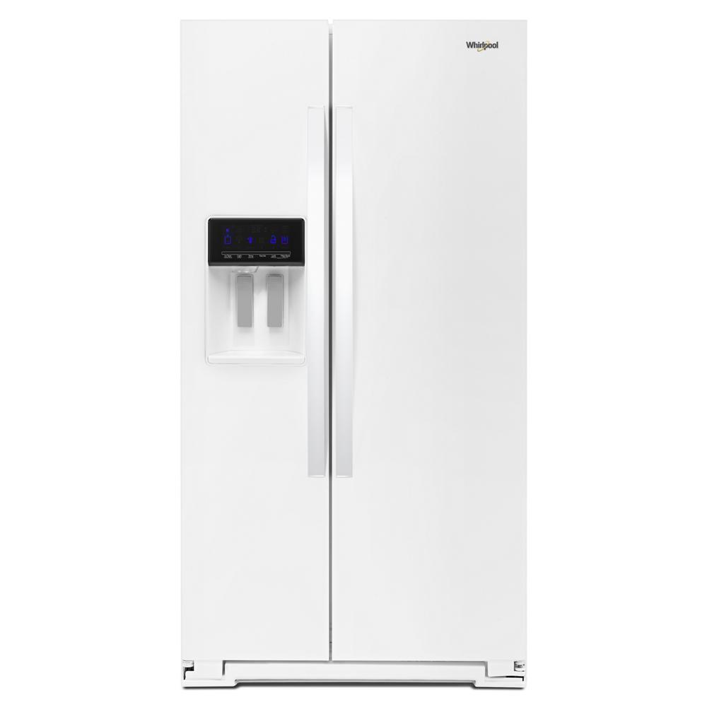 Whirlpool WRS571CIHW 36-inch Wide Counter Depth Side-by-Side Refrigerator - 21 cu. ft.