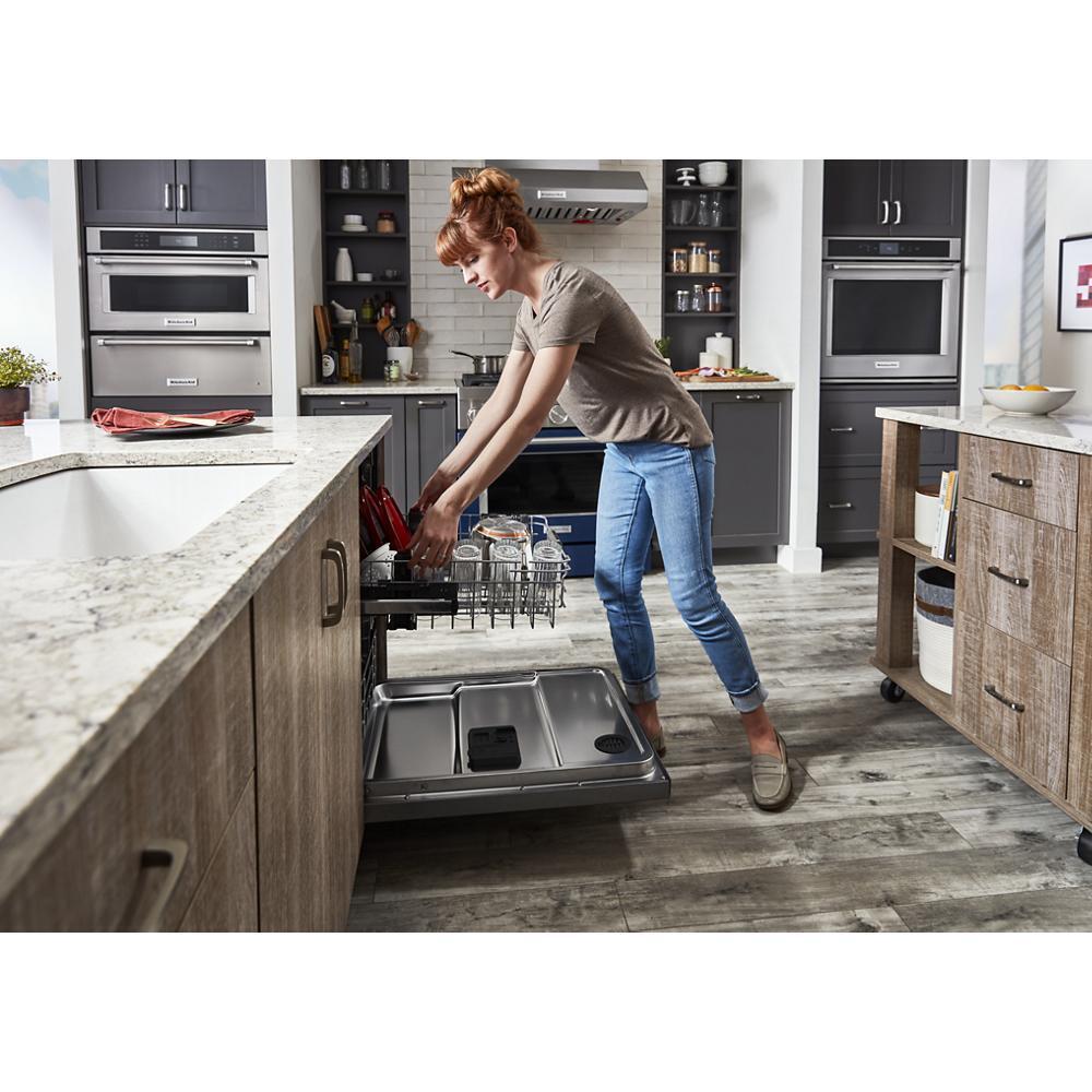 Kitchenaid KDFM404KPS 360(degree) Max Jets™ Third Rack Dishwasher with 50+ Total Wash Jets, 44 dBA
