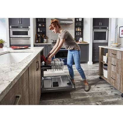 Kitchenaid KDFM404KPS 360(degree) Max Jets™ Third Rack Dishwasher with 50+ Total Wash Jets, 44 dBA