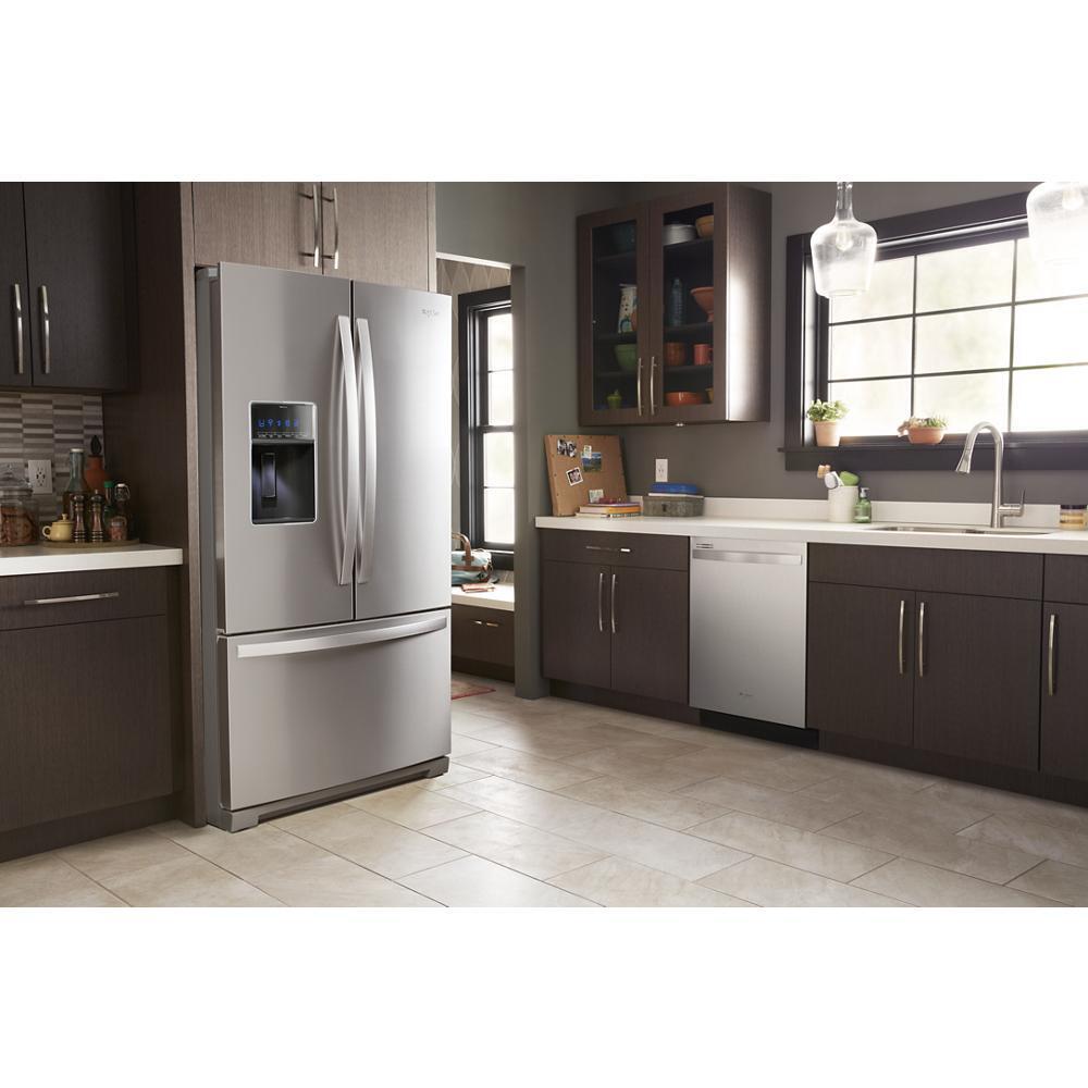 Whirlpool WRF757SDHZ 36-inch Wide French Door Refrigerator - 27 cu. ft.