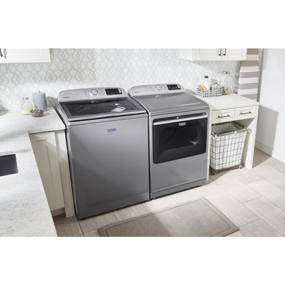 Maytag MED7230HC Smart Top Load Electric Dryer with Extra Power - 7.4 cu. ft.