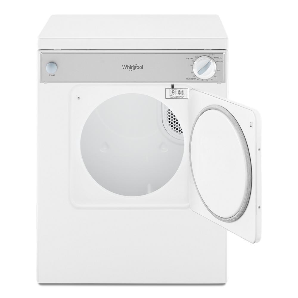 Whirlpool LDR3822PQ 3.4 cu. ft. Compact Front Load Dryer with Flexible Installation
