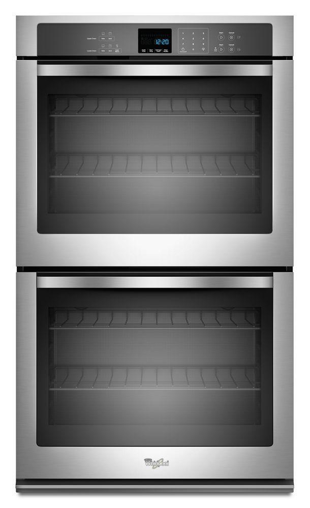 8.6 cu. ft. Double Wall Oven with SteamClean Option