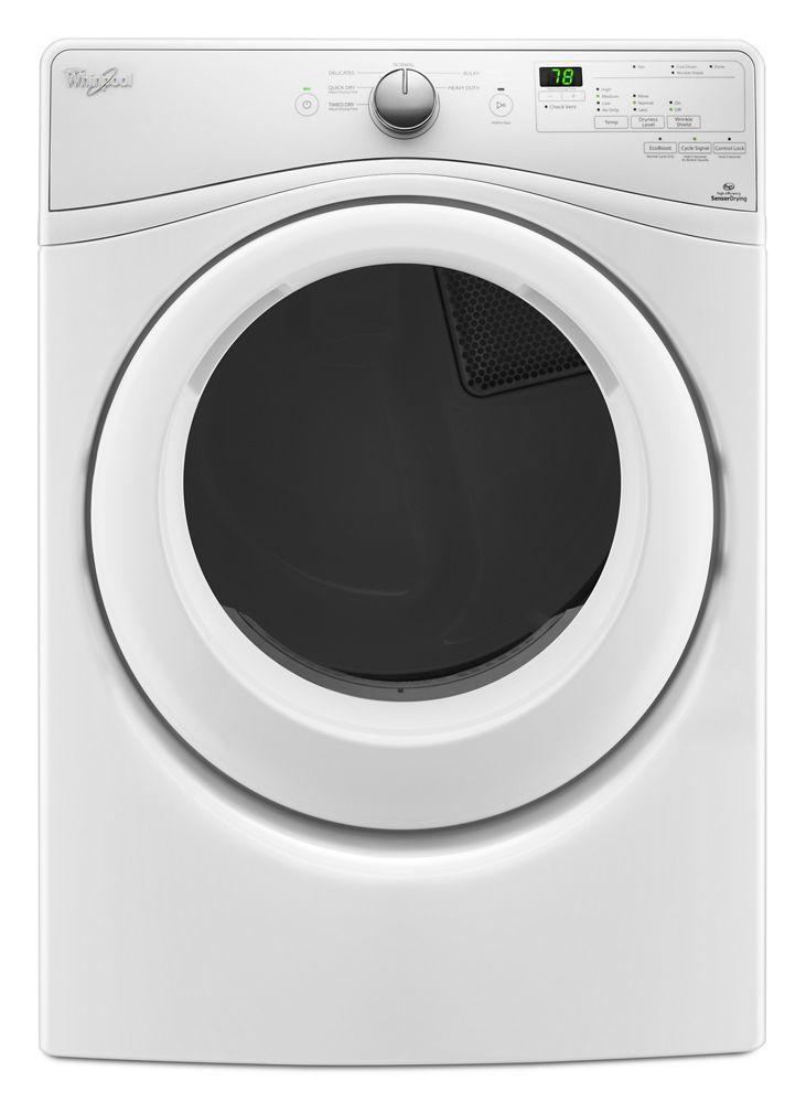 Whirlpool 7.4 cu.ft Front Load Electric Dryer with Advanced Moisture Sensing , 6 cycles