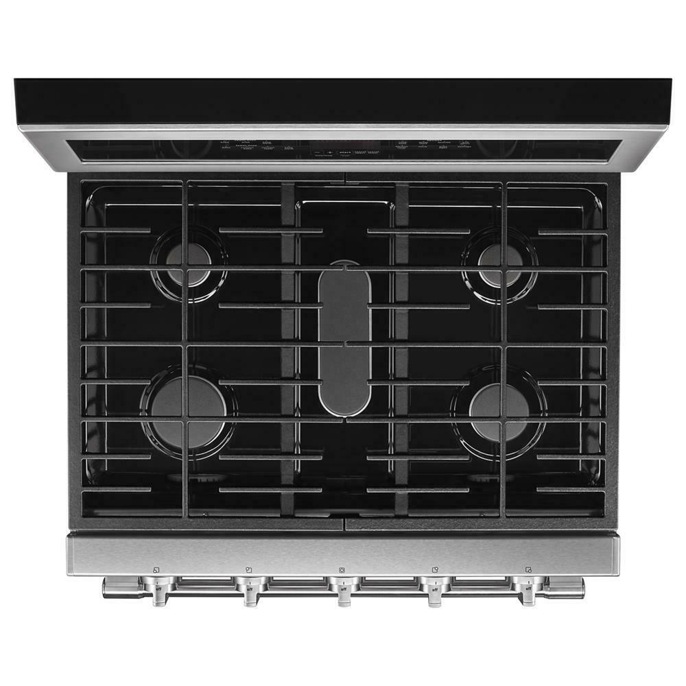 Maytag MGT8800FZ 30-Inch Wide Double Oven Gas Range With True Convection - 6.0 Cu. Ft.