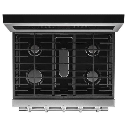 Maytag MGT8800FZ 30-Inch Wide Double Oven Gas Range With True Convection - 6.0 Cu. Ft.