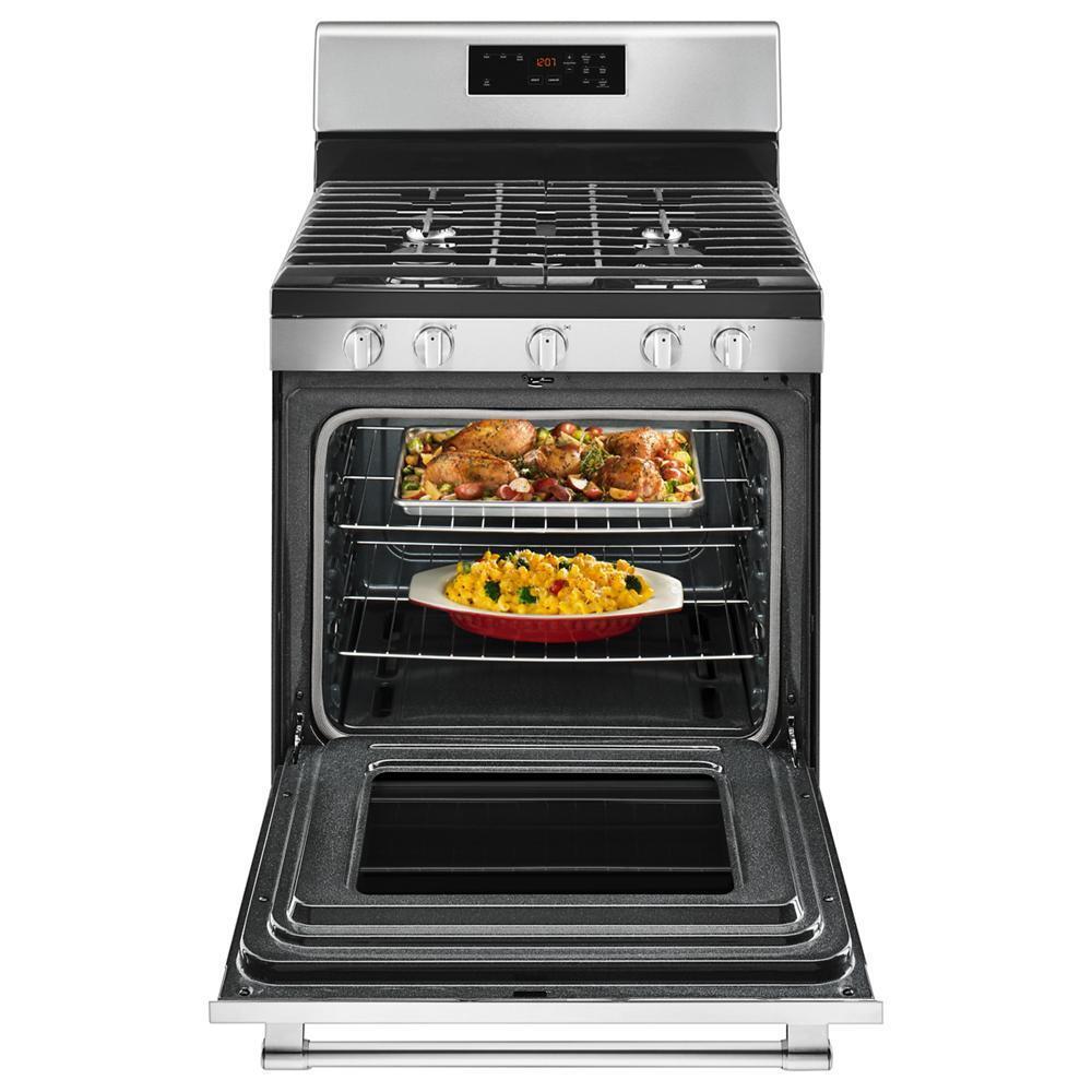 30-inch Wide Gas Range With 5th Oval Burner - 5.0 Cu. Ft.