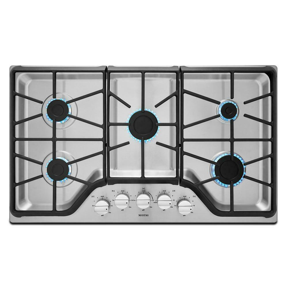 Maytag 36-inch Wide Gas Cooktop with Power™ Burner