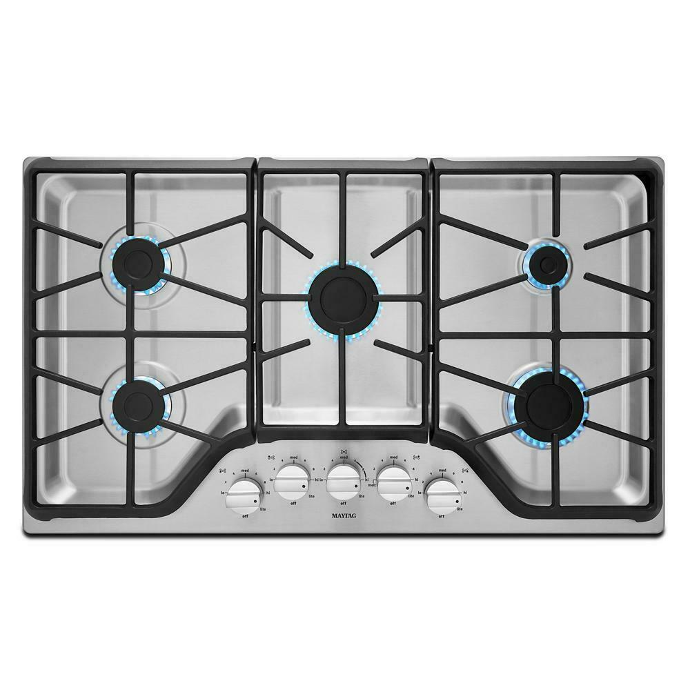 Maytag MGC7536DS 36-inch Wide Gas Cooktop with Power™ Burner