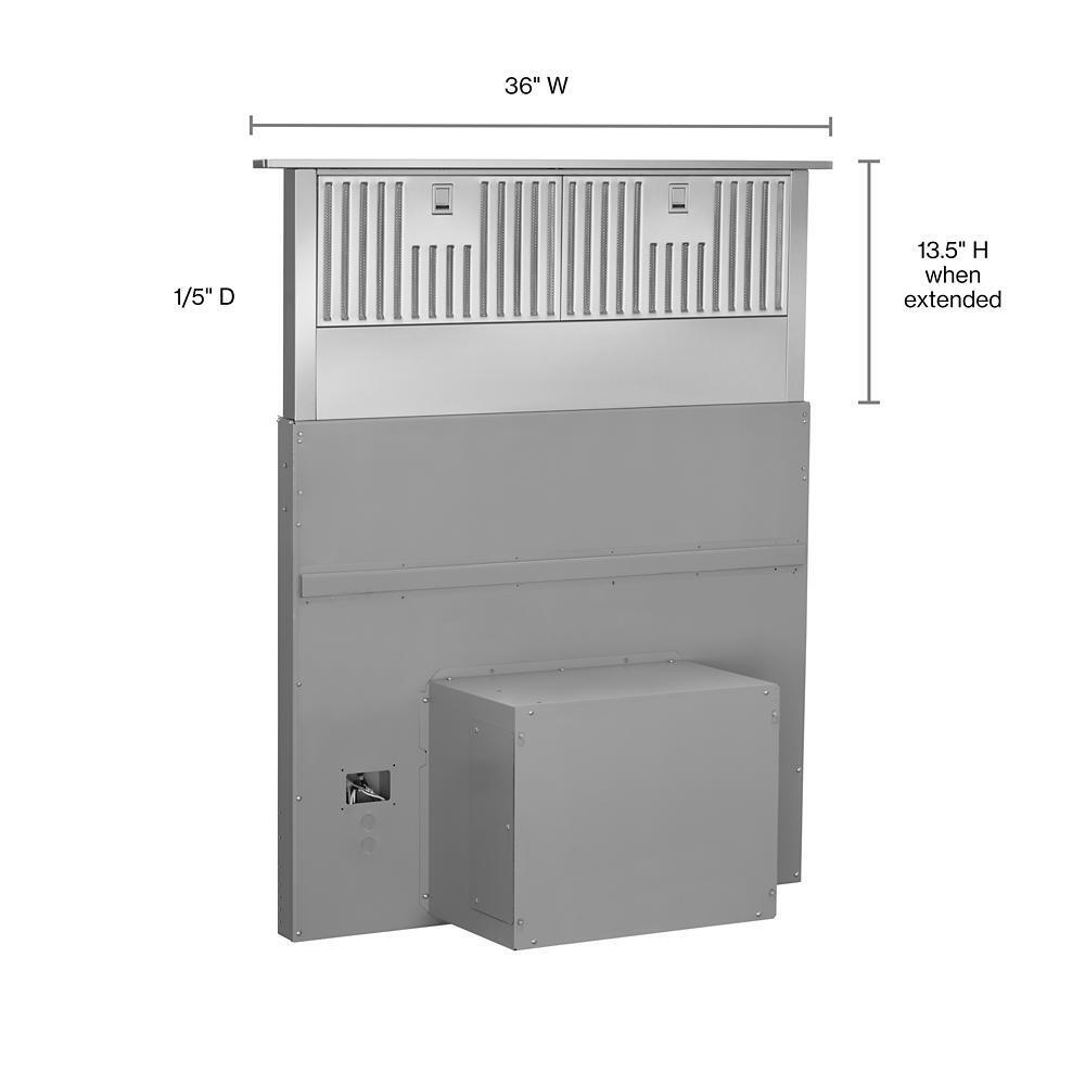 Kitchenaid KXD4636YSS 36" Retractable Downdraft Ventilation System