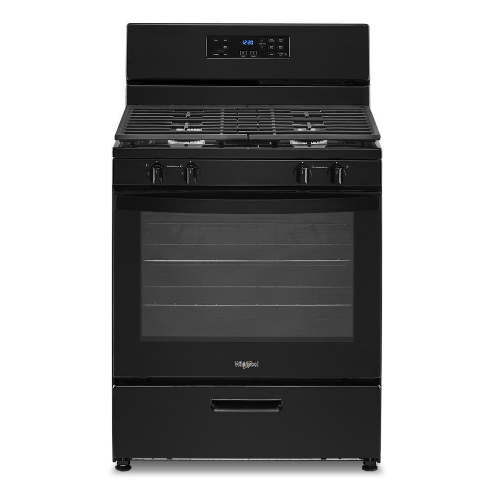 Whirlpool WFG320M0MB 5.1 Cu. Ft. Freestanding Gas Range with Broiler Drawer