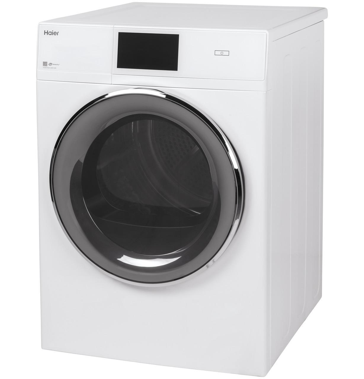 4.3 cu.ft. Capacity Smart 24" Frontload Electric Dryer with Stainless Steel Basket