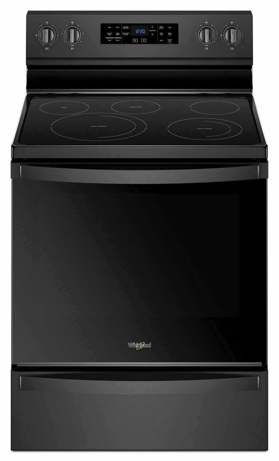 Whirlpool WFE775H0HB 6.4 cu. ft. Freestanding Electric Range with Frozen Bake™ Technology