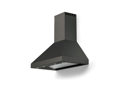 Verona VECHW36GE 36" Designer Chimney Wall Hood- 600 CFM - 4 Speeds