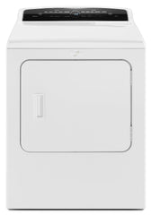 Whirlpool WGD7000DW 7.0 cu.ft Top Load HE Gas Dryer with Advanced Moisture Sensing, Intuitive Touch Controls White