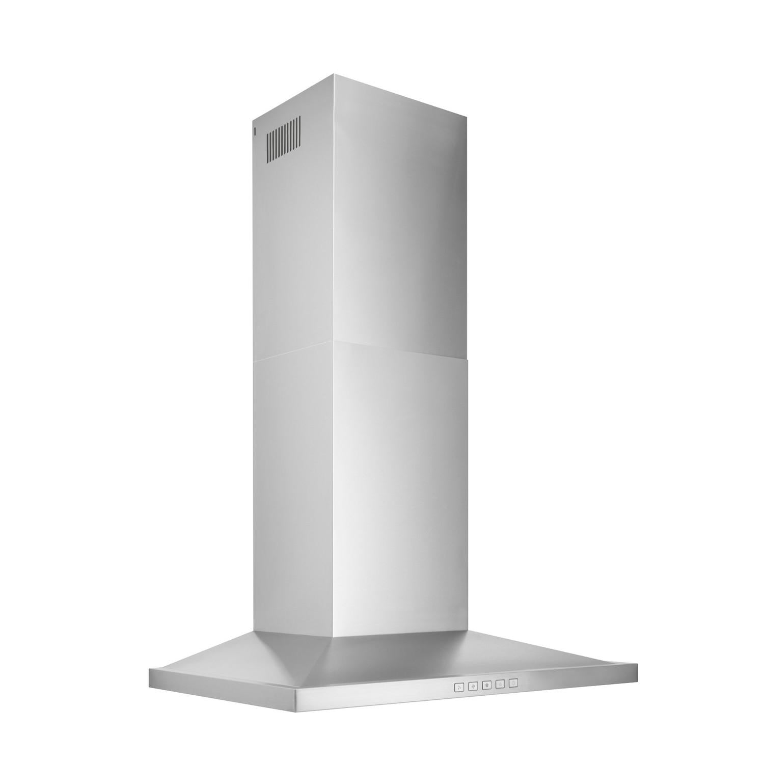 Broan BWS2304SS **DISCONTINUED** Broan® 30-Inch Convertible Wall-Mount Low Profile Pyramidal Chimney Range Hood, 450 MAX CFM